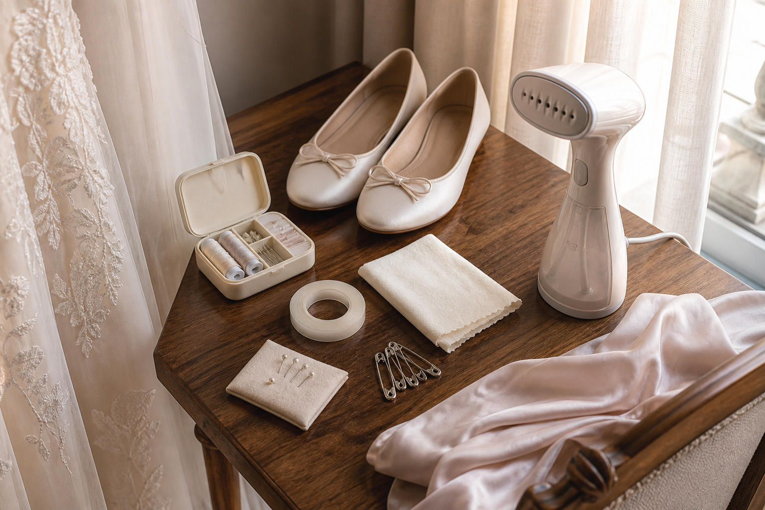 Imagen principal de El kit de cinco minutos que salvaría el look sin robarse la boda