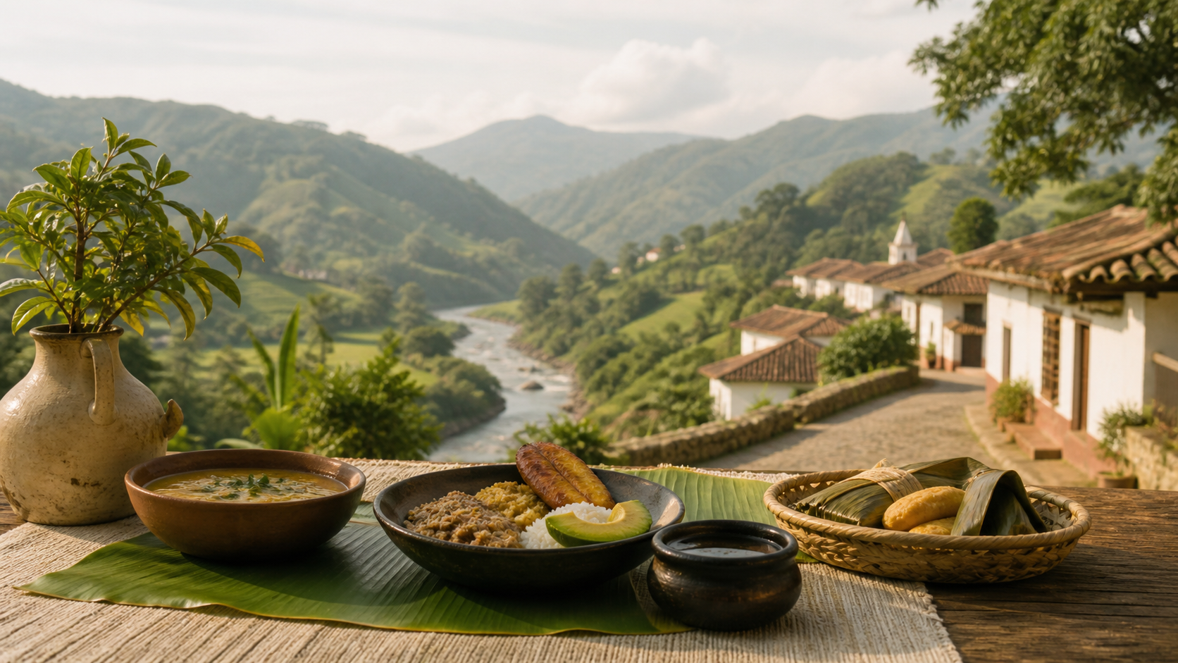 Escena editorial original que representa Cómo construir una ruta cultural y gastronómica con fuentes locales verificadas.
